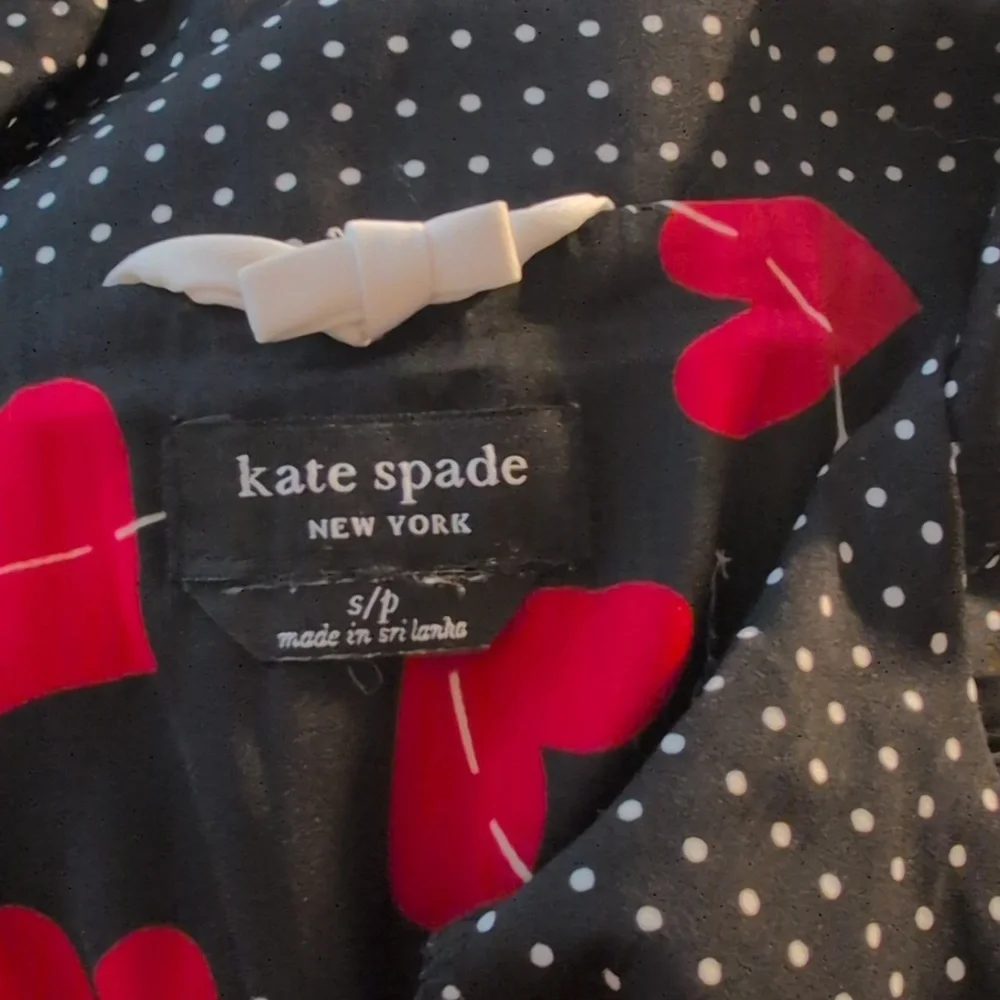 Kate Spade New York Women's Cupid Hearts‎ 2-Piece Pajama Set Size Small